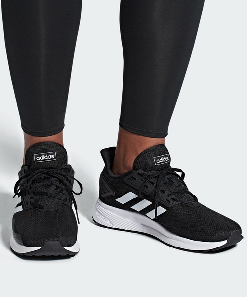 adidas（アディダス）の「デュラモ DURAMO 9 M / アディダス（スニーカー・メンズ・ブラック×ブラック/ネイビー/ブラック×ホワイト/グレー・24.5cm/25.5cm/28.0cm/27.0cm/25.0cm/29.0cm/26.5cm/27.5cm/28.5cm/26.0cm）」の9枚目の写真