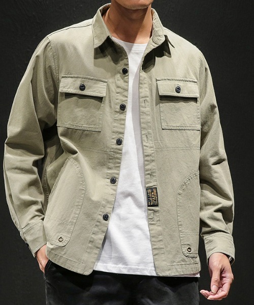 セール サファリ風長袖シャツ シャツ ブラウス Aimoha アイモハ のファッション通販 Zozotown