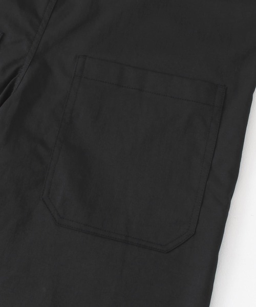 FORK&SPOON（フォークアンドスプーン）の「FORK&SPOON　タスランストレッチオーバーオール（サロペット/オーバーオール・レディース・ブラック/ブラウン・ONE）」の4枚目の写真