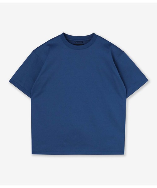 junhashimoto（ジュンハシモト）の「CU23 101RELAX CREW T（Tシャツ/カットソー・メンズ・ブラック/ホワイト/ネイビー/ブルーグレー/カーキ/ダークグリーン/トップグレー/ブルー・2/3/4/5/6）」の8枚目の写真