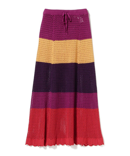 BEAMS BOY（ビームスボーイ）の「BEAMS BOY / フィッシュネット クレイジー スカート（スカート・レディース・レッド/グリーン・ONE SIZE）」の9枚目の写真