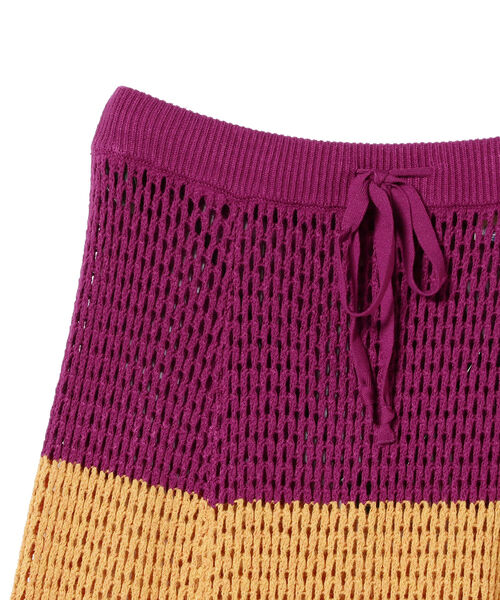 BEAMS BOY（ビームスボーイ）の「BEAMS BOY / フィッシュネット クレイジー スカート（スカート・レディース・レッド/グリーン・ONE SIZE）」の11枚目の写真