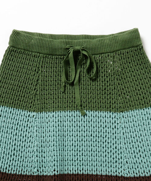 BEAMS BOY（ビームスボーイ）の「BEAMS BOY / フィッシュネット クレイジー スカート（スカート・レディース・レッド/グリーン・ONE SIZE）」の19枚目の写真