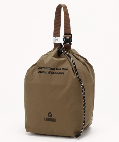 AS2OV（アッソブ）の「AS2OV/アッソブ VIROBLOCK RECYCLED NYLON 70D RIP ECO BAG（ハンドバッグ・メンズ・ブラック/ベージュ/ネイビー/グレー/レッド/オリーブ/オレンジ・ONE SIZE）」の4枚目の写真