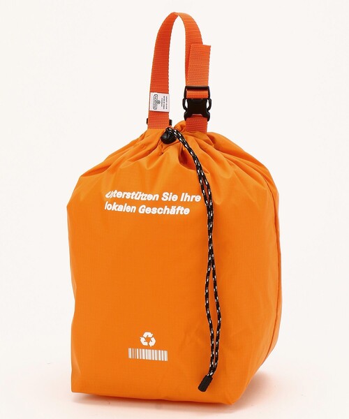 AS2OV（アッソブ）の「AS2OV/アッソブ VIROBLOCK RECYCLED NYLON 70D RIP ECO BAG（ハンドバッグ・メンズ・ブラック/ベージュ/ネイビー/グレー/レッド/オリーブ/オレンジ・ONE SIZE）」の7枚目の写真