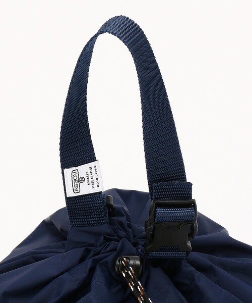 AS2OV（アッソブ）の「AS2OV/アッソブ VIROBLOCK RECYCLED NYLON 70D RIP ECO BAG（ハンドバッグ・メンズ・ブラック/ベージュ/ネイビー/グレー/レッド/オリーブ/オレンジ・ONE SIZE）」の11枚目の写真