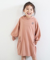 trois lapins kp | フード付きスウェットワンピース(100-130cm)(ワンピース)