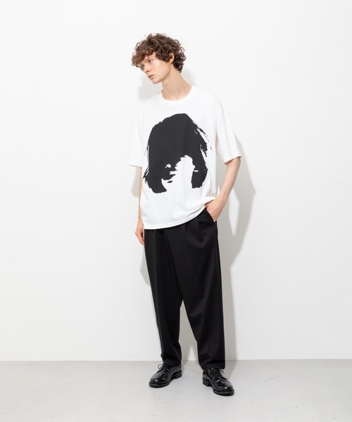 MYSTR（ミスタ）の「KARINA Print T-Shirt（Tシャツ/カットソー・メンズ・ホワイト・S/M/L）」の2枚目の写真