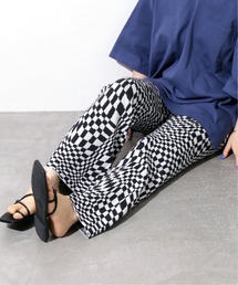 JOINT WORKS | J-ウェーブチェックジャガードパンツ(その他パンツ)