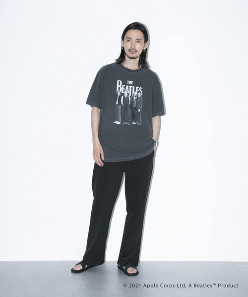 URBAN RESEARCH（アーバンリサーチ）の「URBAN RESEARCH iD　BEATLES 1969 T-SHIRTS（Tシャツ/カットソー・メンズ・ホワイト/スミクロ・MEDIUM/LARGE）」の14枚目の写真