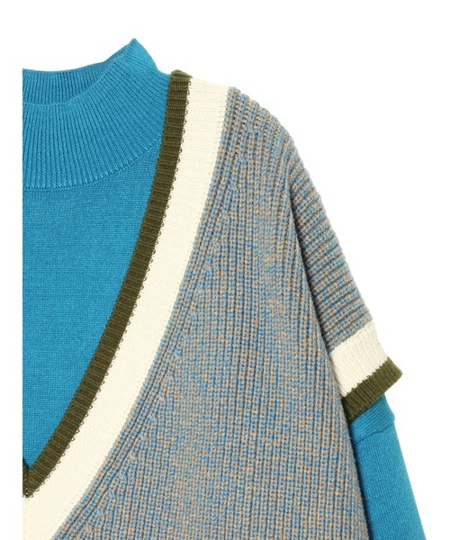 PAMEO POSE（パメオポーズ）の「Multi 2way Knit Dress（ワンピース・レディース・ブラック/ピンク/ブルー・FREE）」の19枚目の写真