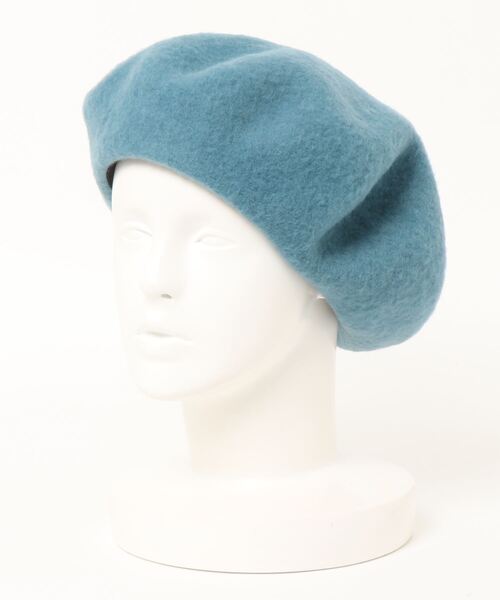 ADAM ET ROPE'(アダムエロペ)の「【NAISSANCE】NAPPING WOOL B(ハンチング/ベレー帽・メンズ・ダークブラウン/ブルー/オレンジ/ブラック・FREE)」の4枚目の写真