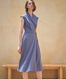 ACUD | 【ACUD 】スリーブレステイラード ラップワンピース / Sleeveless Tailored Wrap One-Piece(シャツワンピース)