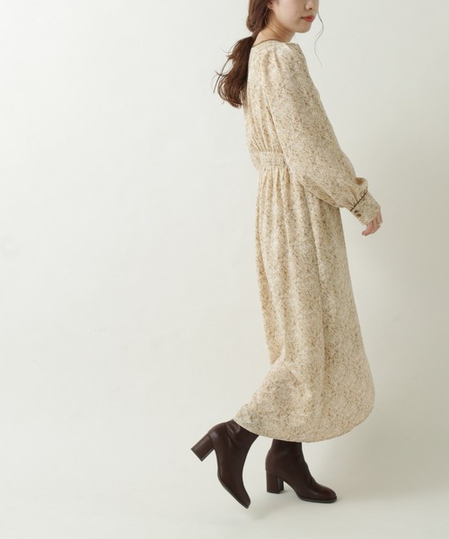 RAY CASSIN（レイカズン）の「ストレッチオブリークブーツ（ブーツ・レディース・ブラック/ベージュ/ブラウン/キナリ・SMALL/MEDIUM/LARGE）」の15枚目の写真