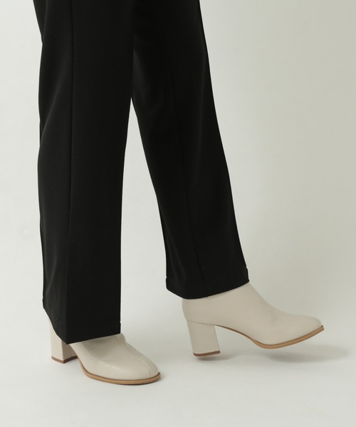 RAY CASSIN（レイカズン）の「ストレッチオブリークブーツ（ブーツ・レディース・ブラック/ベージュ/ブラウン/キナリ・SMALL/MEDIUM/LARGE）」の13枚目の写真