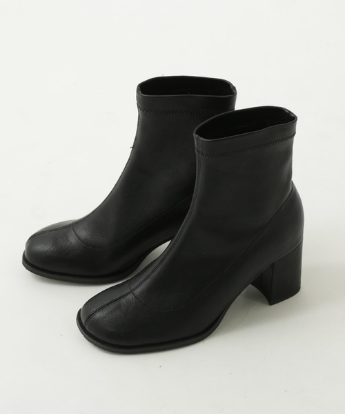 RAY CASSIN（レイカズン）の「ストレッチオブリークブーツ（ブーツ・レディース・ブラック/ベージュ/ブラウン/キナリ・SMALL/MEDIUM/LARGE）」の19枚目の写真