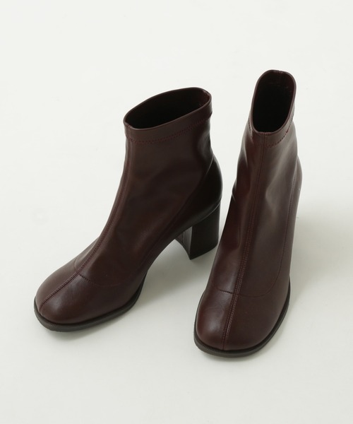 RAY CASSIN（レイカズン）の「ストレッチオブリークブーツ（ブーツ・レディース・ブラック/ベージュ/ブラウン/キナリ・SMALL/MEDIUM/LARGE）」の16枚目の写真