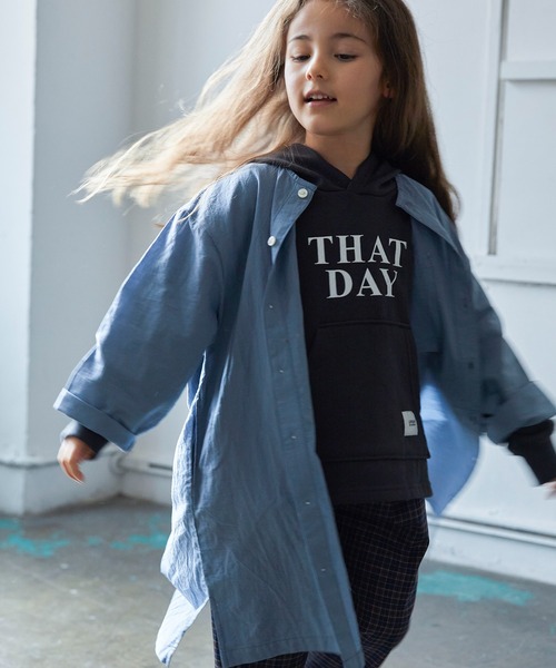 GENERATOR（ジェネレーター）の「GENERATOR　THATDAYパーカー/FILMSパーカー（パーカー・キッズ・チャコールグレー/ブラック/アッシュブラウン/ブルー系その他/グレイッシュベージュ/ブラウン系その他5・M/L/XL/S）」の11枚目の写真