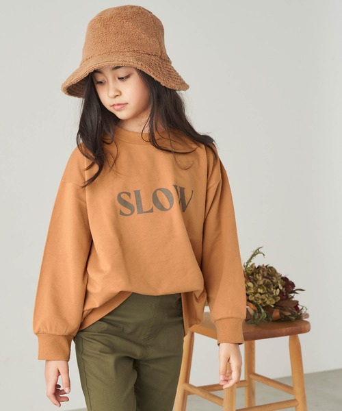 &yam(アンドヤム)の「ビッグロゴスウェット【親子お揃い/リンクコーデ】(スウェット・レディース・グレー/ブラウン/パープル・FREE)」の16枚目の写真