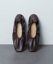 FREAK'S STORE | ▽【WEB限定】スクエアトゥギャザーバレエシューズ(バレエシューズ)