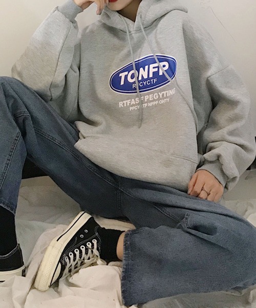 Tonfpサークルロゴビックシルエットプルパーカー Zozotown限定 パーカー Mejane ミージェーン のファッション通販 Zozotown