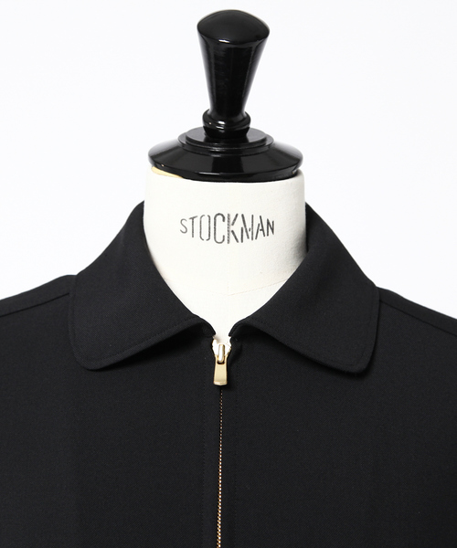 DESIGNWORKS(デザインワークス)の「2WAY ギャバイタリア軍 ジャケット(ブルゾン・メンズ・ブラック・48/46/44)」の14枚目の写真