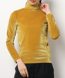 Cookie Chocolate | ベロアタートルネックプルオーバー(Tシャツ/カットソー)