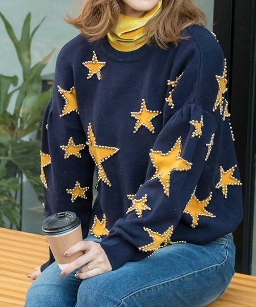 Cookie Chocolate（クッキーチョコレート）の「ベロアタートルネックプルオーバー（Tシャツ/カットソー・レディース・イエロー・M）」の7枚目の写真