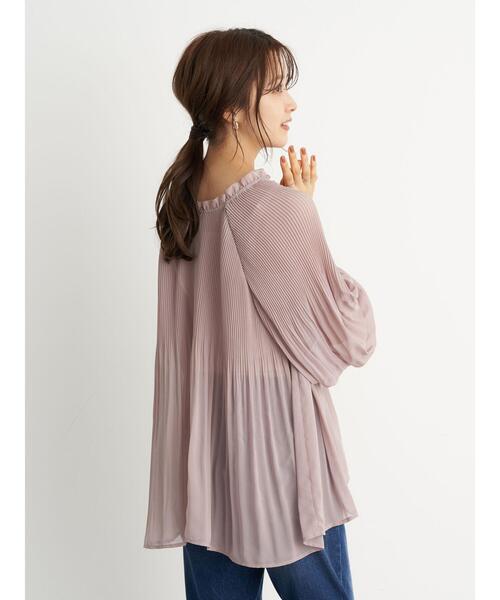 earth music&ecology（アースミュージックアンドエコロジー）の「前後2wayシフォンブラウス ＊（シャツ/ブラウス・レディース・ブラック/ピンクベージュ/ホワイト系その他2・FREE）」の18枚目の写真