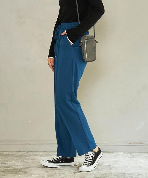 coen（コーエン）の「カルゼイージーテーパードパンツ（その他パンツ・レディース・ブラック/ダークブラウン/ロイヤルブルー/レンガ・SMALL/MEDIUM/LARGE）」の7枚目の写真