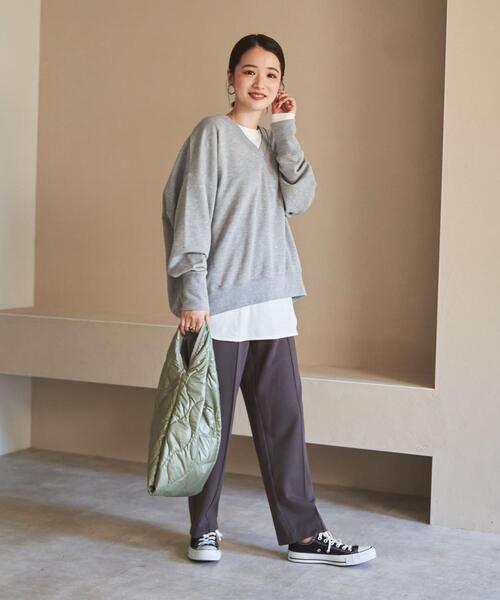 coen（コーエン）の「カルゼイージーテーパードパンツ（その他パンツ・レディース・ブラック/ダークブラウン/ロイヤルブルー/レンガ・SMALL/MEDIUM/LARGE）」の16枚目の写真