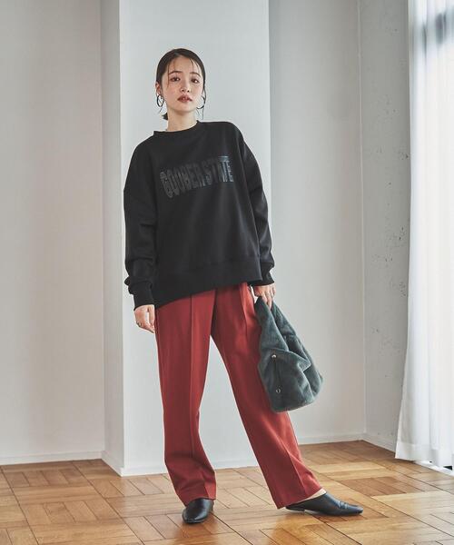 coen（コーエン）の「カルゼイージーテーパードパンツ（その他パンツ・レディース・ブラック/ダークブラウン/ロイヤルブルー/レンガ・SMALL/MEDIUM/LARGE）」の19枚目の写真