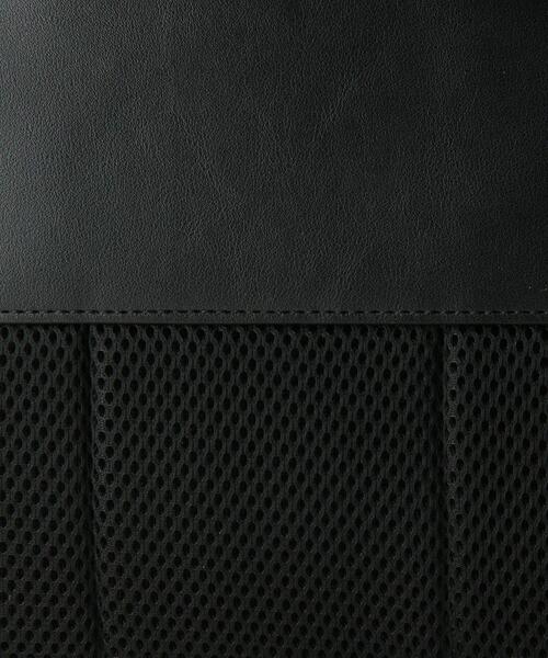 THE STATION STORE（ザ ステーション ストア）の「＜COOCO＞フェイクレザーポケット バックパック（バックパック/リュック・レディース・ライトグレー/ブラック・FREE）」の8枚目の写真