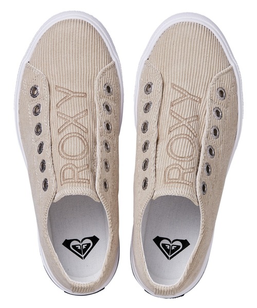 ROXY(ロキシー)の「LIGHT UP CORDUROY/ロキシーコーデュロイスニーカー(スニーカー・レディース・ベージュ/レッド/グレー・24.5cm/23.5cm/24cm/25cm/23cm)」の13枚目の写真