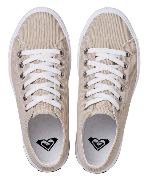 ROXY(ロキシー)の「LIGHT UP CORDUROY/ロキシーコーデュロイスニーカー(スニーカー・レディース・ベージュ/レッド/グレー・24.5cm/23.5cm/24cm/25cm/23cm)」の14枚目の写真