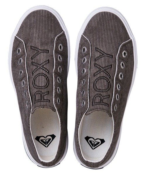 ROXY(ロキシー)の「LIGHT UP CORDUROY/ロキシーコーデュロイスニーカー(スニーカー・レディース・ベージュ/レッド/グレー・24.5cm/23.5cm/24cm/25cm/23cm)」の4枚目の写真