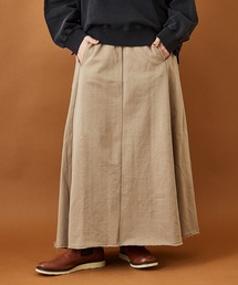 CUBE SUGAR（キューブシュガー）の「WEB限定 裏起毛 カットソー フレアスカート（スカート）」