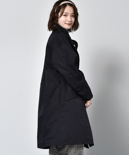 RETRO GIRL（レトロガール）の「中綿ミリタリーコート（ミリタリージャケット・レディース・グリーン/ブラック/アイボリー・FREE）」の7枚目の写真