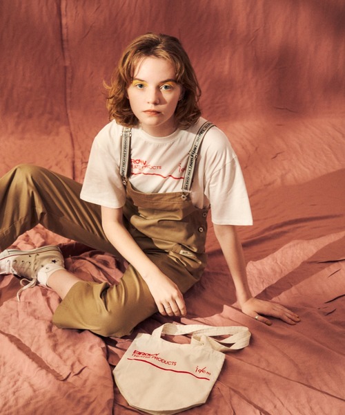 idem(イデム)の「Staff Sheeting Bag【idem × BROWN THEATRE PRODUCTS】(トートバッグ・レディース・オフホワイト・FREE)」の7枚目の写真