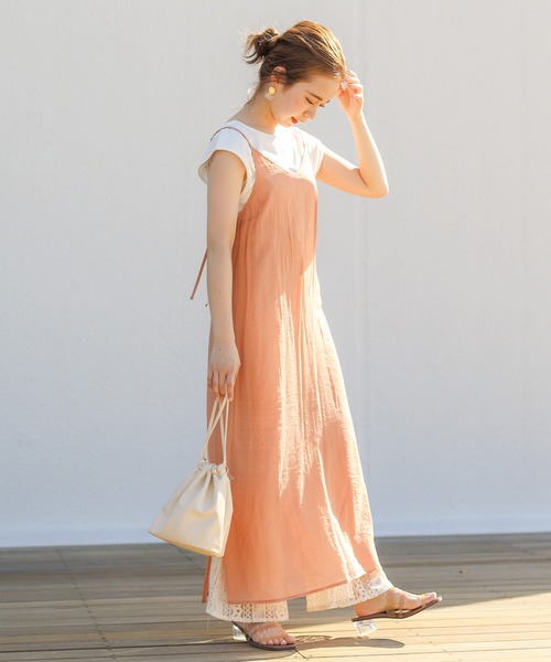 ブランド古着 キャミソールワンピース ワンピース Who S Who Chico フーズフーチコ のファッション通販 Zozoused