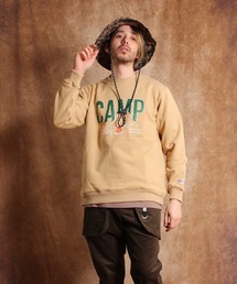 【WILDERNESS EXPERIENCE】CAMP CREW SWEAT/クルーネックスウェット/メンズ