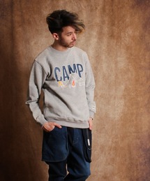 【WILDERNESS EXPERIENCE】CAMP CREW SWEAT/クルーネックスウェット/メンズ