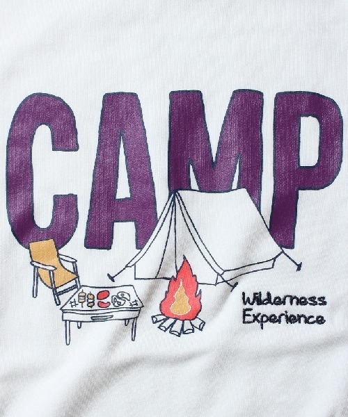 JUGLANS(ユグランス)の「【WILDERNESS EXPERIENCE】CAMP CREW SWEAT/クルーネックスウェット/メンズ(スウェット・メンズ・ベージュ/グレー/ホワイト・M/L/XL)」の14枚目の写真