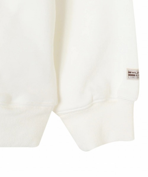 JUGLANS(ユグランス)の「【WILDERNESS EXPERIENCE】CAMP CREW SWEAT/クルーネックスウェット/メンズ(スウェット・メンズ・ベージュ/グレー/ホワイト・M/L/XL)」の16枚目の写真