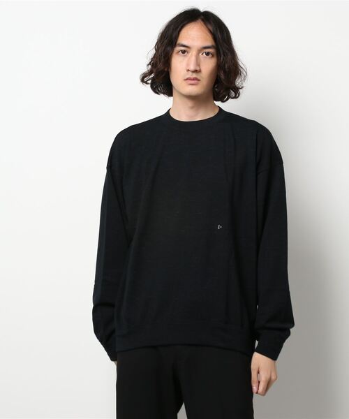 GYMPHLEX（ジムフレックス）の「1906 Gymphlex SPORT WEAR | ウールストレッチインレイ クルーネックプルオーバー MEN（Tシャツ/カットソー・メンズ・チャコール/ブラック・LARGE/MEDIUM）」の21枚目の写真