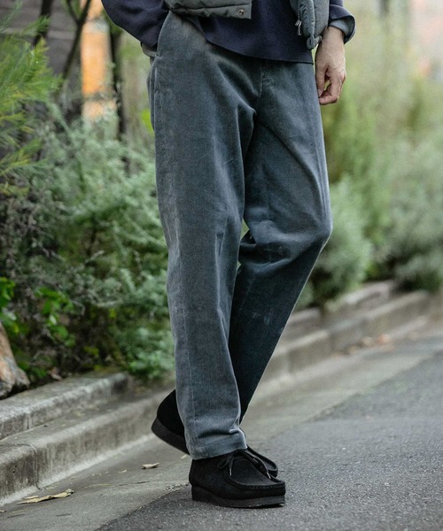 URBAN RESEARCH DOORS（アーバンリサーチドアーズ）の「コーデュロイ テーパードトラウザー（その他パンツ・メンズ・ブラウン/グレー系その他/ブルー系その他/チャコールグレー・38/36/40）」の7枚目の写真