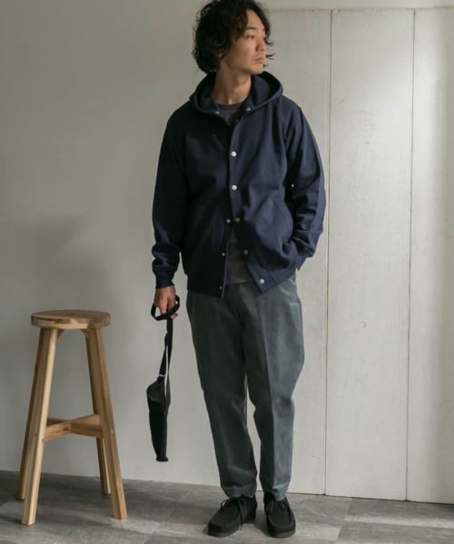 URBAN RESEARCH DOORS（アーバンリサーチドアーズ）の「コーデュロイ テーパードトラウザー（その他パンツ・メンズ・ブラウン/グレー系その他/ブルー系その他/チャコールグレー・38/36/40）」の16枚目の写真