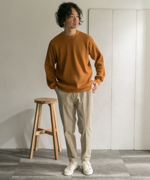 URBAN RESEARCH DOORS（アーバンリサーチドアーズ）の「コーデュロイ テーパードトラウザー（その他パンツ・メンズ・ブラウン/グレー系その他/ブルー系その他/チャコールグレー・38/36/40）」の20枚目の写真