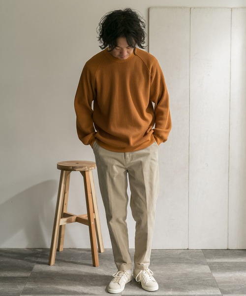 URBAN RESEARCH DOORS（アーバンリサーチドアーズ）の「コーデュロイ テーパードトラウザー（その他パンツ・メンズ・ブラウン/グレー系その他/ブルー系その他/チャコールグレー・38/36/40）」の21枚目の写真