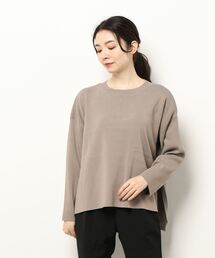 Te chichi | サイドスリットボートネックニット(ニット/セーター)